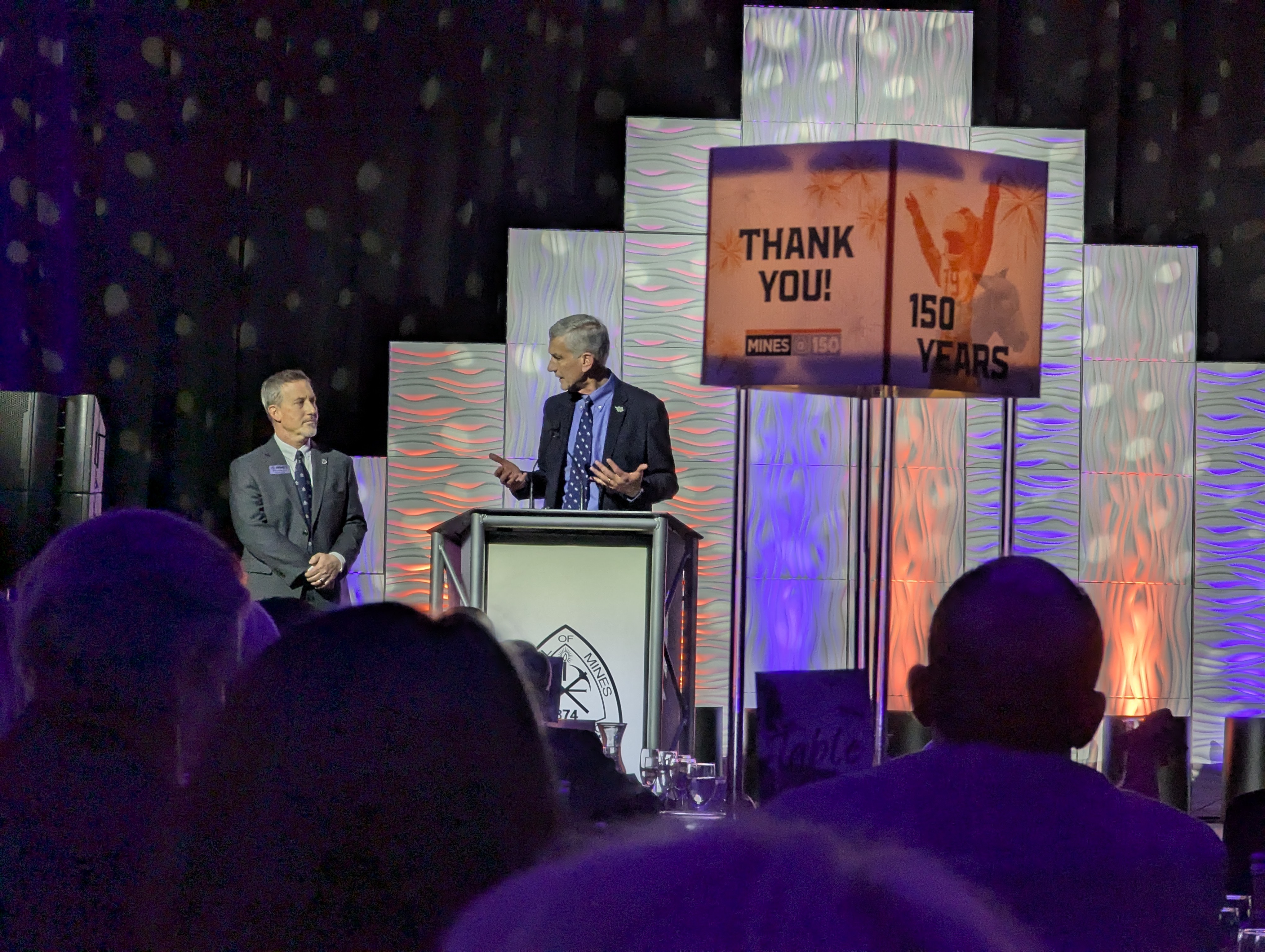 Colorado School of Mines, Golden Colorado, CSM President, Paul Johnson, Brian Winkelbauer, Mines Foundation